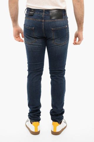 Jeans TAPUBUL in Lavaggio Scuro con Logo Ricamato