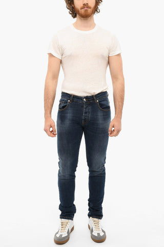Jeans TAPUBUL in Lavaggio Scuro con Logo Ricamato