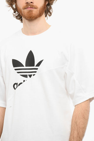 Printed Short Sleeved BLD TRICOT Crewneck T-shirt