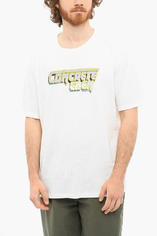 Relaxed Fit Printed CRETE Short Sleeved T-shirt