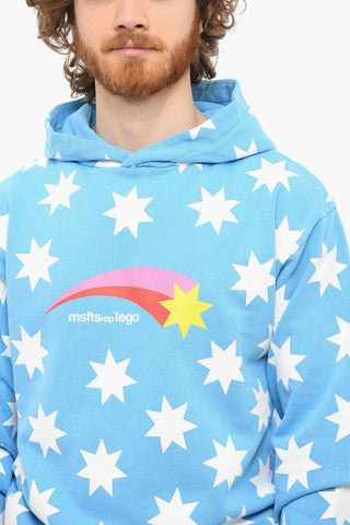 Felpa Hoodie STAR con Stampa Allover