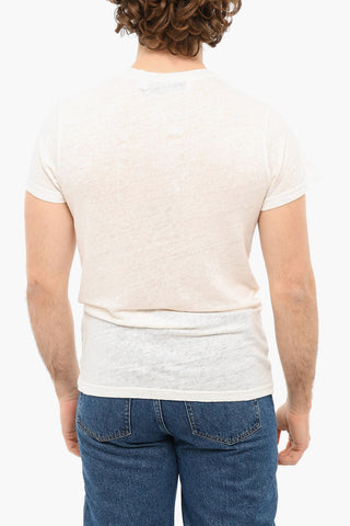 Crew Neck Flax T-Shirt