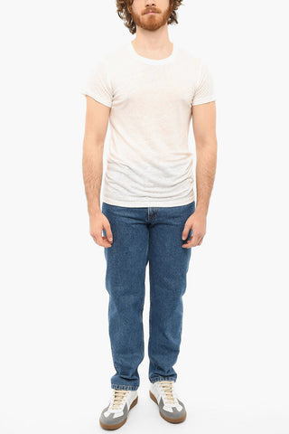 Crew Neck Flax T-Shirt