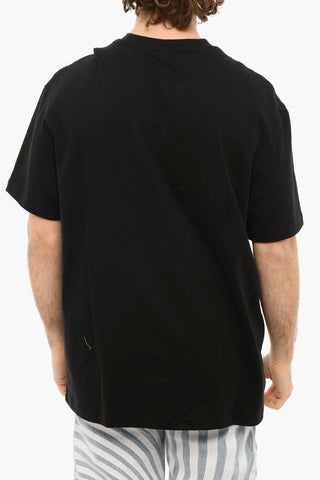 BUTTER T-Shirt Girocollo con Stampa sul Fronte
