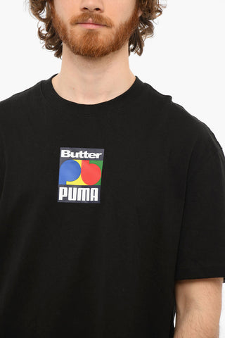 BUTTER T-Shirt Girocollo con Stampa sul Fronte