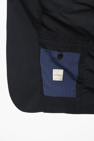 Unlined Blazer With 4 Patch Pockets