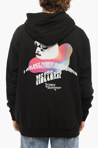 Brushed Cotton I AM SURROUNDINGS Printed Hoodie