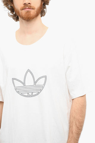 Logo Print OUTLINE Short Sleeved T-shirt