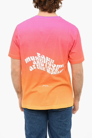 TRIPPY SUMMER Multicolored T-shirt with Back Lettering