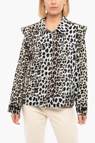 Giubbotto di Jeans VENICE con Motivo Animalier