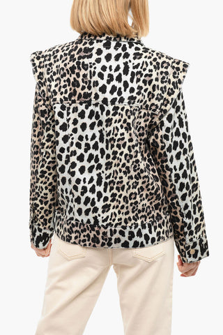 Giubbotto di Jeans VENICE con Motivo Animalier