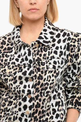 Giubbotto di Jeans VENICE con Motivo Animalier