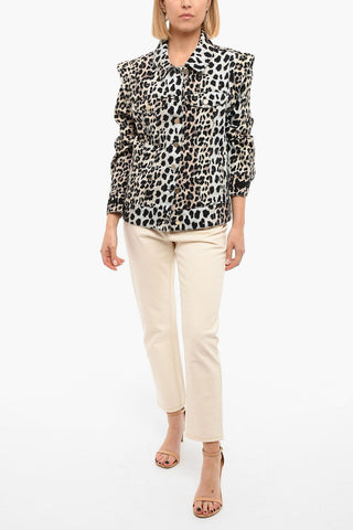 Giubbotto di Jeans VENICE con Motivo Animalier