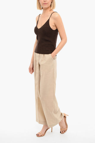 Wool SELAH Tank Top with V-neckline