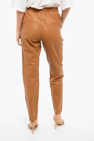 Pantaloni In pelle TAZ Con Coulisse