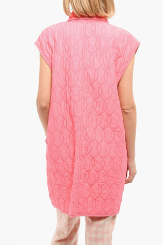 Quilted Reversible Sleeveless Coat