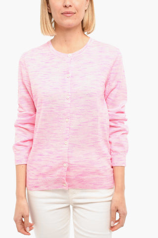 Cardigan CARMEN in Lana con Effetto Sfumato