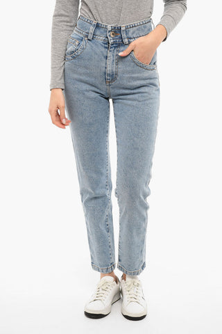 High waisted Regular fit jeans