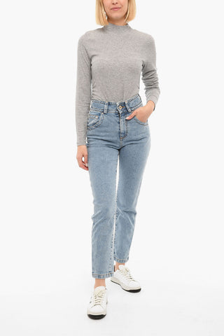 High waisted Regular fit jeans