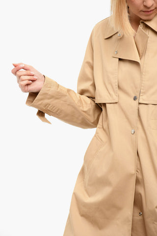 Trench HAVICE Con Bottoni A Pressione E Coulisse