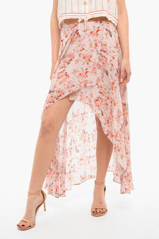 Floral Print MOMO Wallet Skirt