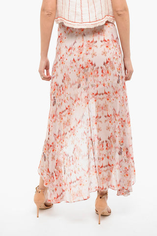 Floral Print MOMO Wallet Skirt