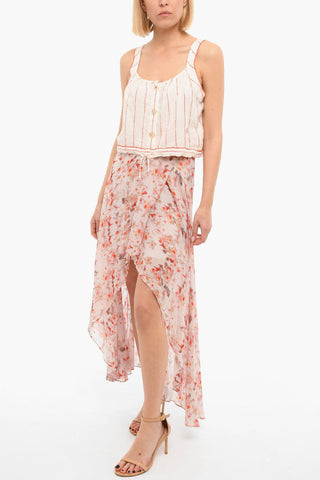 Floral Print MOMO Wallet Skirt