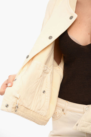 Quilted Jacket with Drop Shoulder