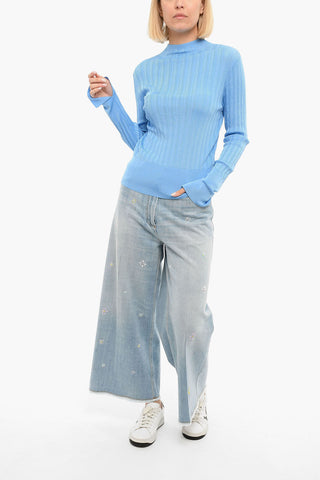 Ribbed DAWSON Sweather with Mock Neck