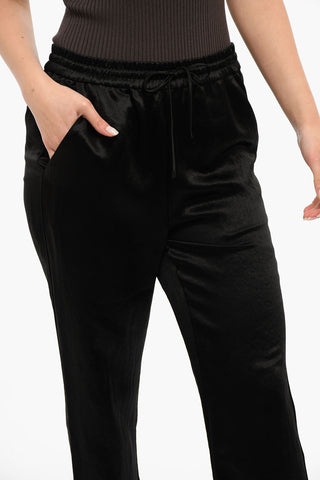 Pantaloni Satin Con coulisse