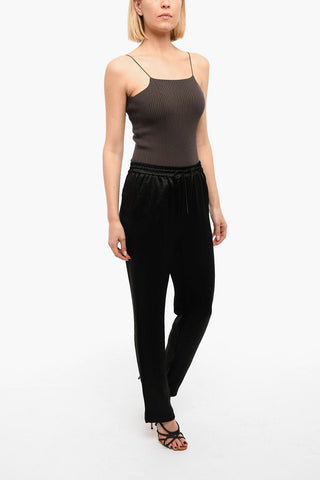 Pantaloni Satin Con coulisse