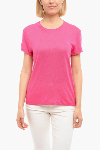 Linen Crewneck T-shirt