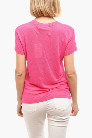 Linen Crewneck T-shirt