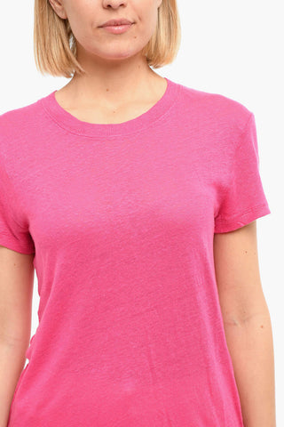 Linen Crewneck T-shirt