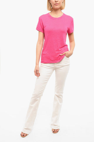 Linen Crewneck T-shirt
