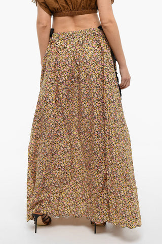 NORTH Slip Dress with Floral Print