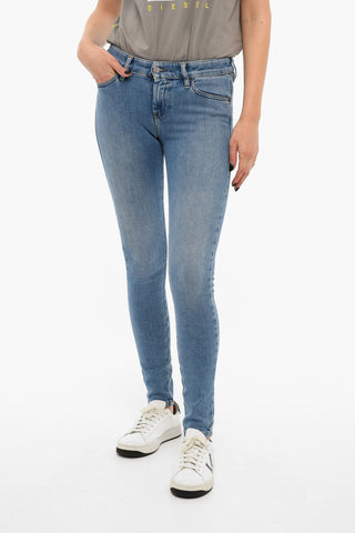 Light-washed SLANDY Skinny Jeans