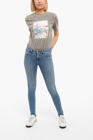 Light-washed SLANDY Skinny Jeans