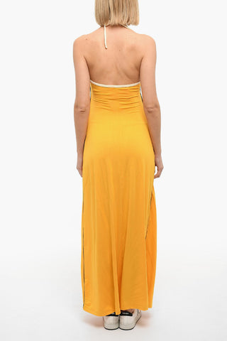 Open-back D-MAXIM Long Dress