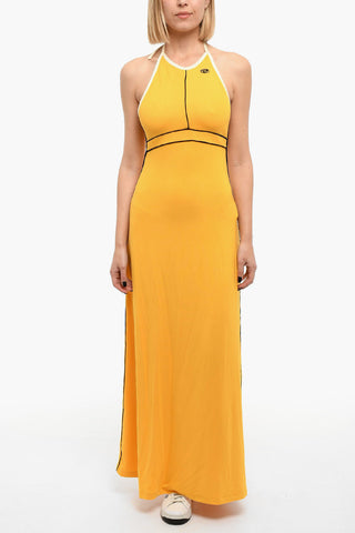 Open-back D-MAXIM Long Dress