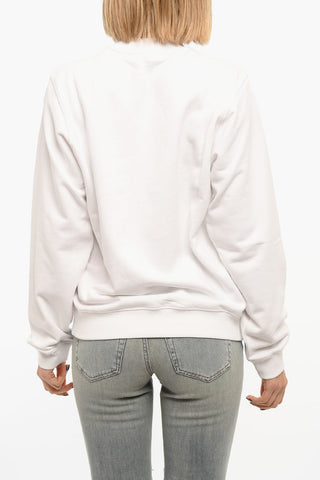 F-ANG COPY Crewneck Sweatshirt with Contrasting Lettering