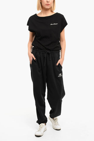 Joggers con Coulisse e Logo Ricamato