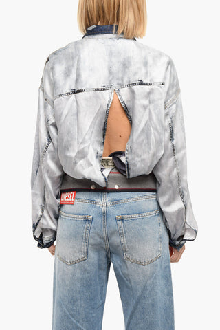 Tromp l'Oeil C-SUKI Dress with Belt and Cut-out Detailing