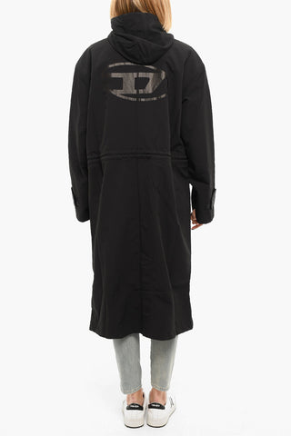 Parka J-LUI in Nylon con Stampa D Logo