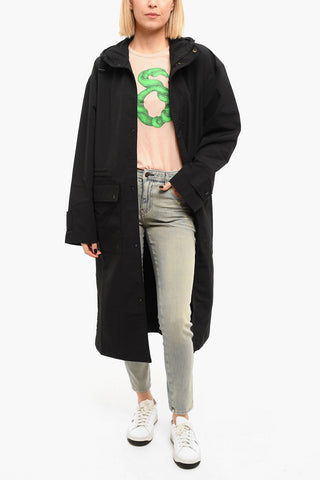 Parka J-LUI in Nylon con Stampa D Logo
