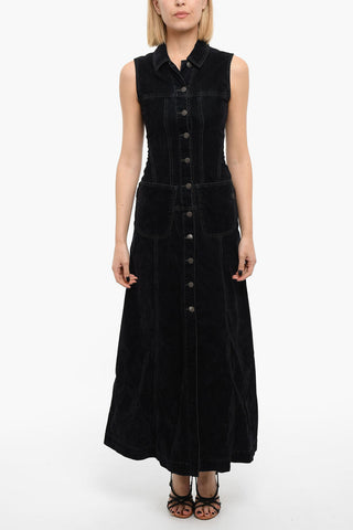 Velvet DE-ARYS Dress with Splits