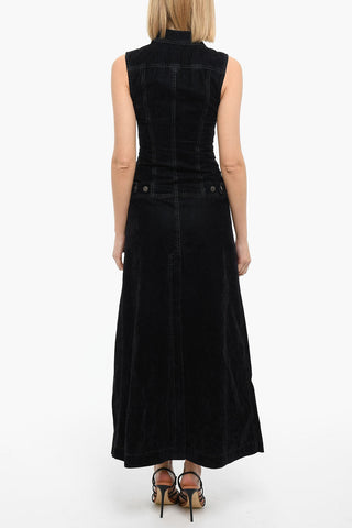 Velvet DE-ARYS Dress with Splits