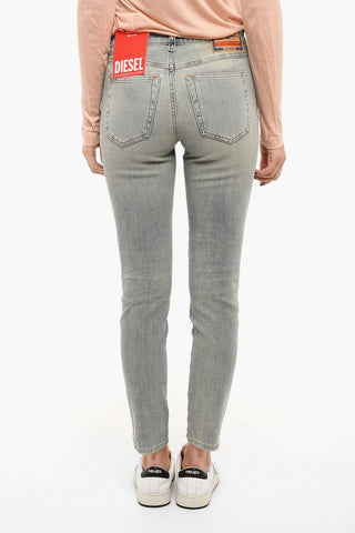 Jeans Skinny BABHILA in Lavaggio Chiaro con Dettagli DIstress