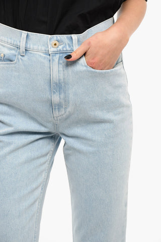 Jeans ASTER a Gamba Svasata con Lavaggio Chiaro 20cm