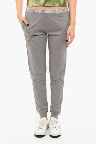 Stretchy-cotton BABYX Joggers with Logoed Band